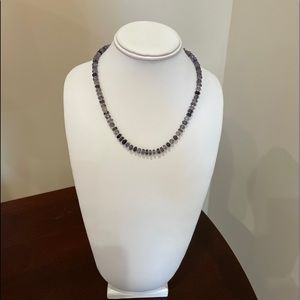 Iolite necklace